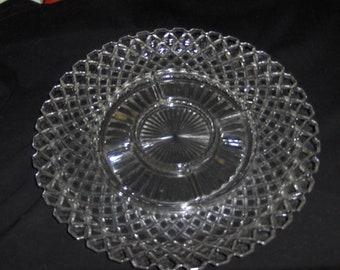 Waterford Waffle 14" Divided Relish Tray