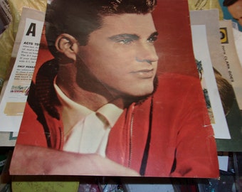 vintage pin-up picture of Rick Nelson