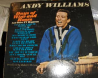 Andy Williams - "Days Of Wine And Roses" - 1st pressing