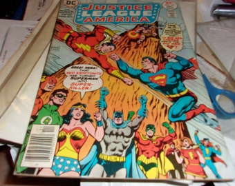 animated book "Justice League Of America" Vol. 17, No 137, made by DC Comics from 1976