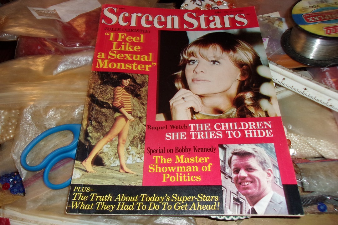Vintage Screen Stars Magazine Vol. 25 No. 2 From April 1967 Etsy