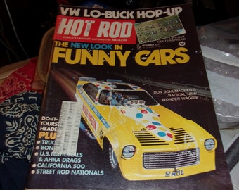 vintage Hot Rod magazine from November 1973