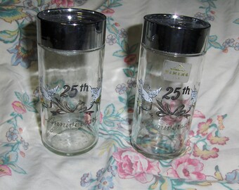 25th Anniversary Salt & Pepper Shakers