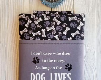 DOG LIVES book sleeve