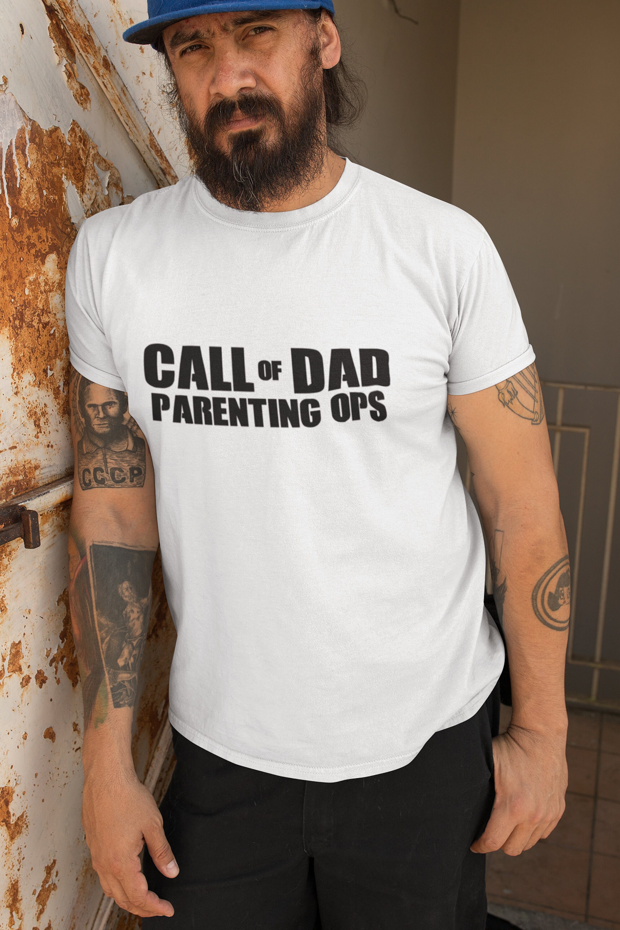 Image of Call Of Dad T Shirt | Fathers Day Mens Gift Tee Gifts For Slogan Cod