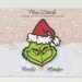 Grinch Christmas Needle Minder