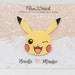 Pikachu Needleminder/Magnet for Cross Stitch/Embroidery