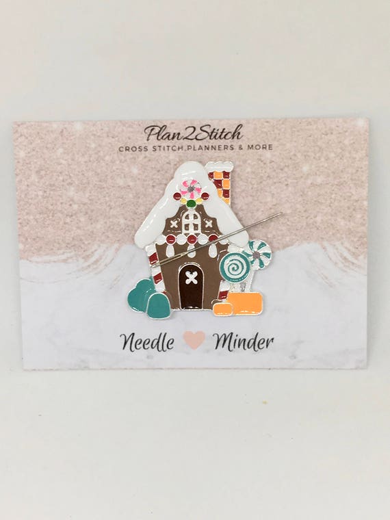 Snowman Zinc Alloy Needle Minder for Cross Stitch// Embroidery