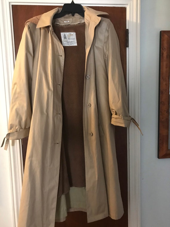 Petite Women’s London Fog Trench Coat