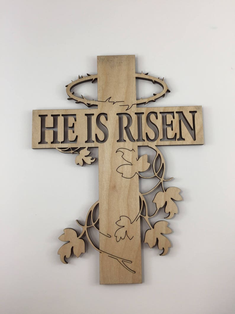 He is Risen Sign Etsy