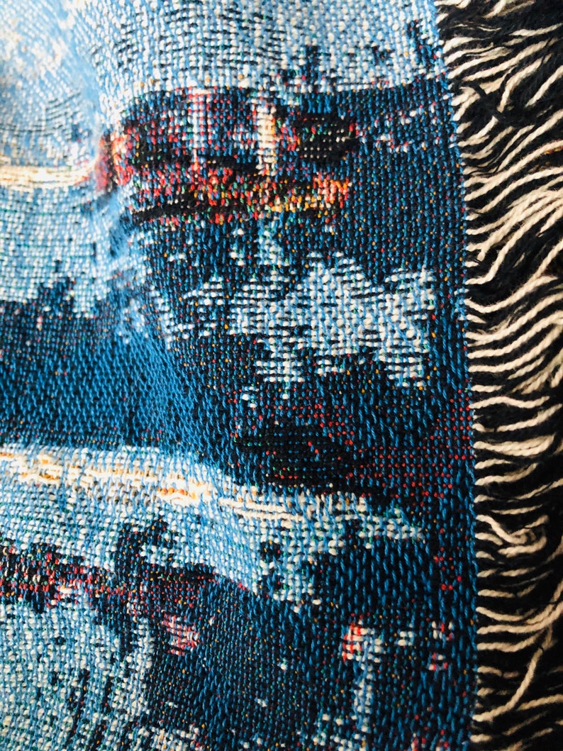 Nymphaea Studio Woven Throw Blanket - Thumbnail 3