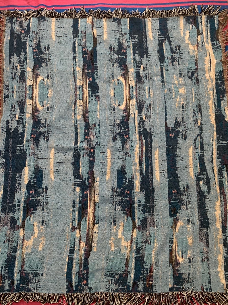 Nymphaea Studio Woven Throw Blanket