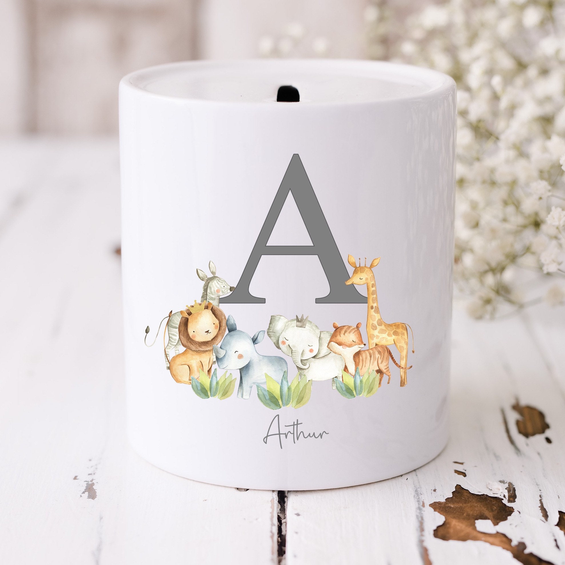 Personalised Childrens Money Box Kids Piggy Bank Etsy UK