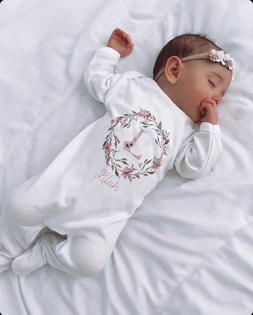 Babygros bebe online fille