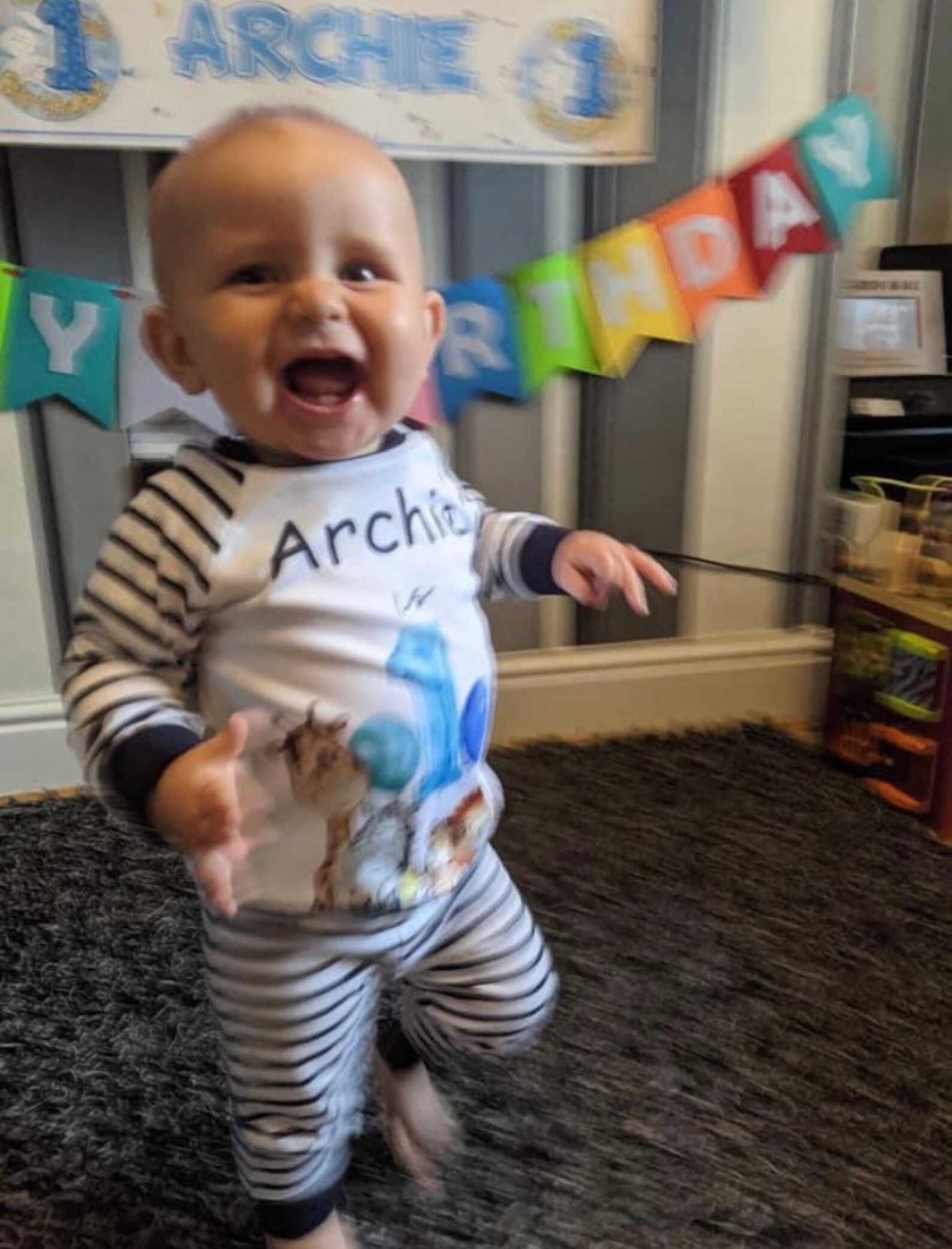 Boys personalised birthday pjs birthday pyjamas 1st birthday Etsy