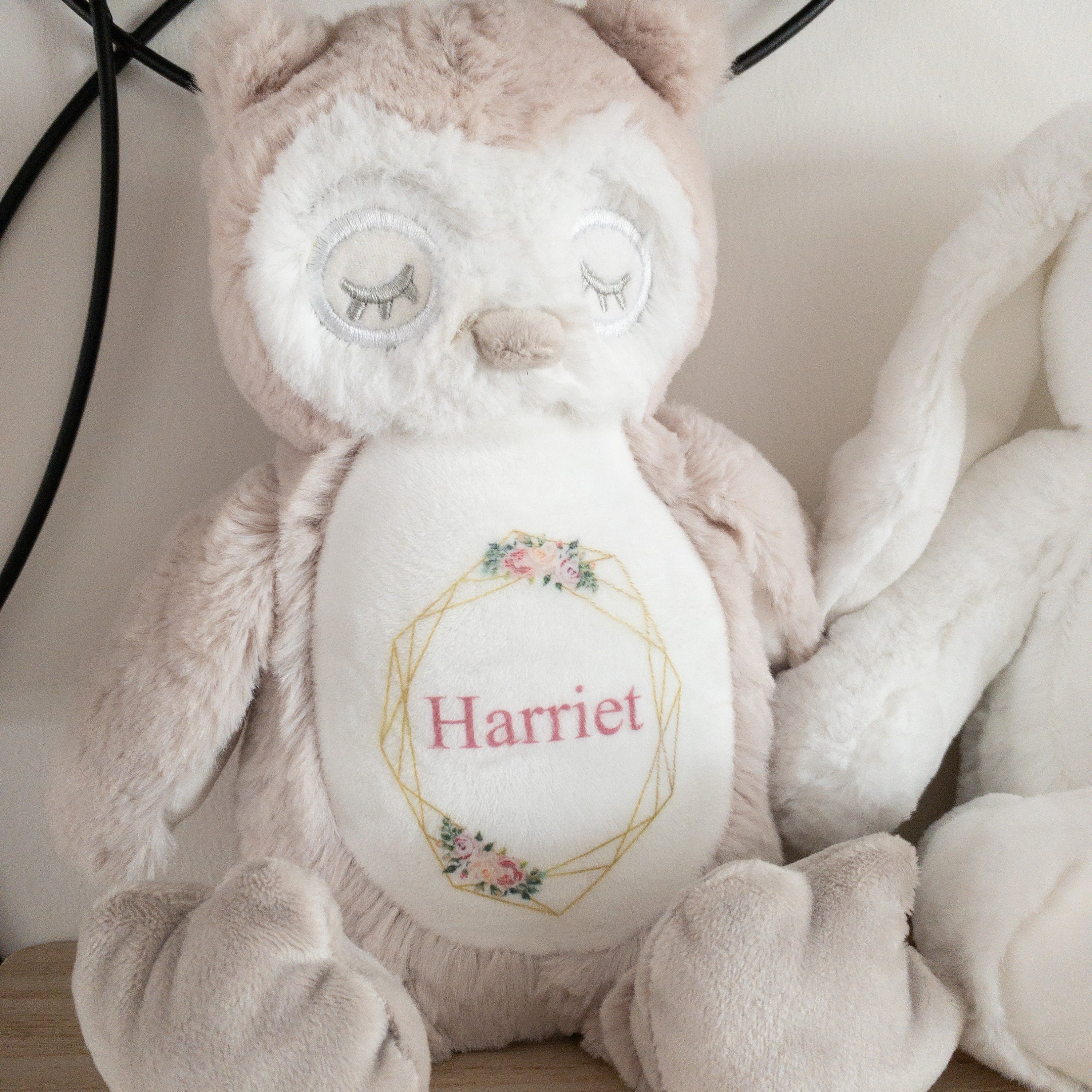 Personalised soft toys personalised bunny personalised baby Etsy