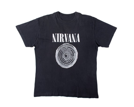 Vintage 1992 Nirvana Shirt Rare Vintage Nirvana Ve