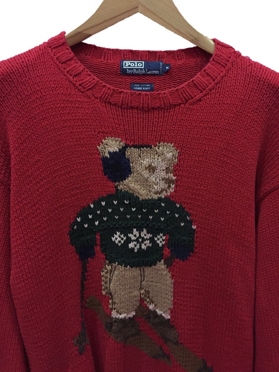 Vintage Polo Bear Ralph Lauren Knitwear 