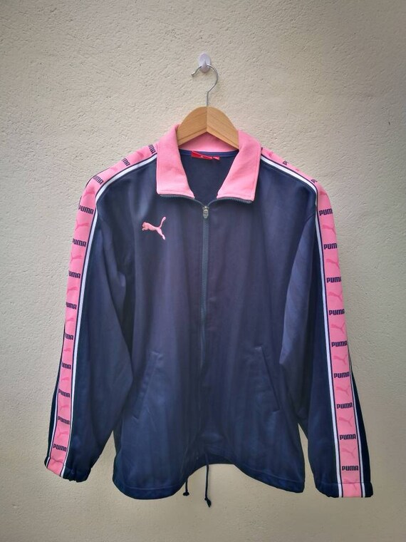 Vintage PUMA Trainer Jacket Big Logo 