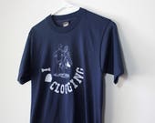 Vintage Single Stitch quot I love Clogging quot Graphic T-Shirt Screen Stars Best Men 39 s S M