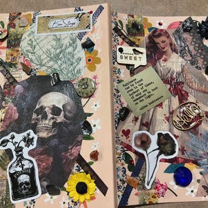 Gothic Thoughts Journal | Handmade