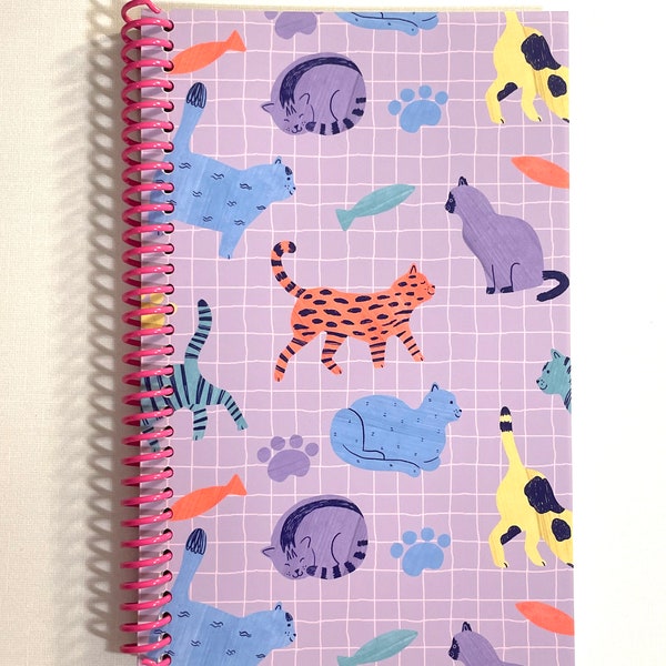 Many Cats Spiral Notebook