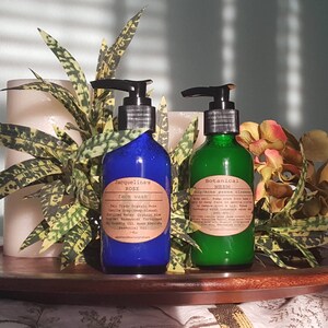 MOTHER DAUGHTER WASH Set • Organic Face Wash Set • Acne Oily Prone Neem Wash • Pure Castile Wash • Sensitive Skin Cleanser • Healing Skin