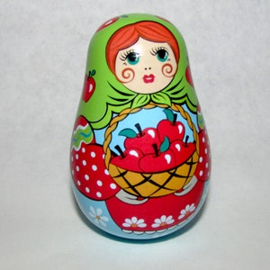 Roly-Poly Weeble Doll: Apple Saved Apple Harvest