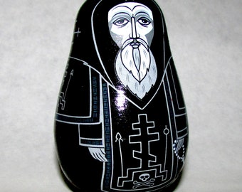 Easter Gift Roly-Poly Weeble Doll: Schemamonk Monk