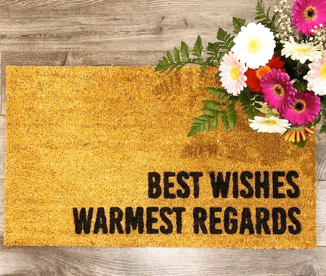 inspired by Schitt's Creek - Best Wishes, Warmest Regards