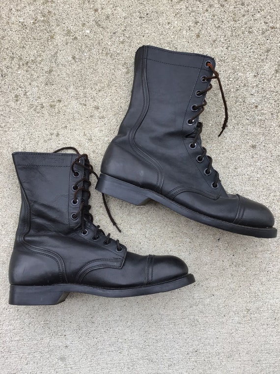 mens vintage military boots