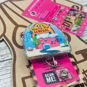 Porta badge glitterato Weenie Hut General: divertente porta badge da infermiere