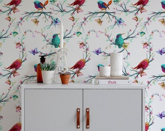 Bird Wallpaper Etsy