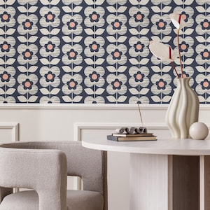 Behang Schil en plak behang Verwijderbaar behang Woondecoratie Kunst aan de muur Wanddecoratie Kamerdecoratie / Bloemen Scandinavisch behang - A704