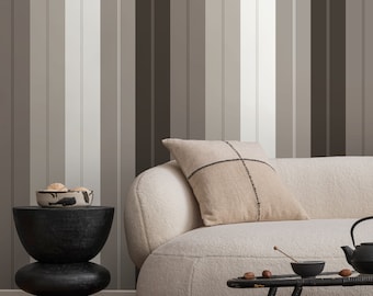 Vertical Striped Wallpaper Modern Wallpaper Peel and Stick and Traditional Wallpaper - D807