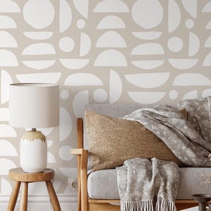 Minimalist Geometric Wallpaper - D012