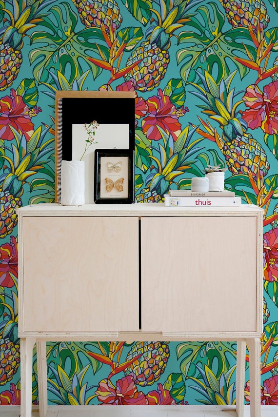 Temporary Wallpaper Removable Wall Decor L And Stick Image 0