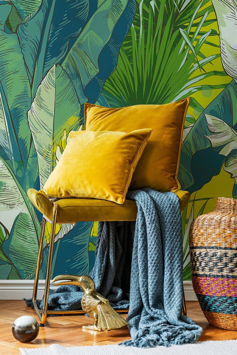 Wallpaper Removable Wallpaper Peel and Stick Wallpaper Wall Etsy