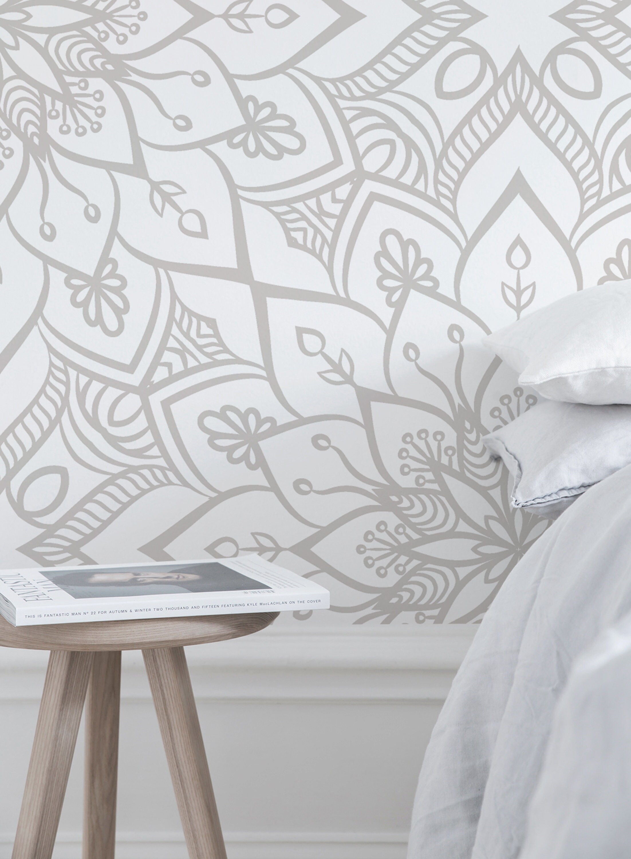 Tile Wallpaper Moroccan Wallpaper Peel and Stick Wallpaper | Etsy