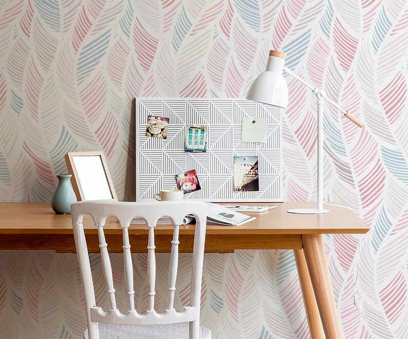 Boho Wallpaper Boho Wall Mural Boho Style Peel and Stick | Etsy