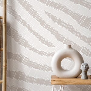 Modern Zebra Stripe Wallpaper - D050