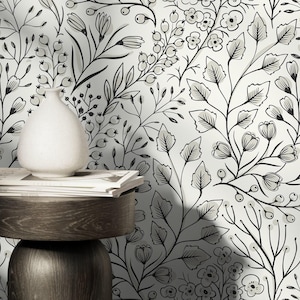 Timeless Botanical Wallpaper - D145