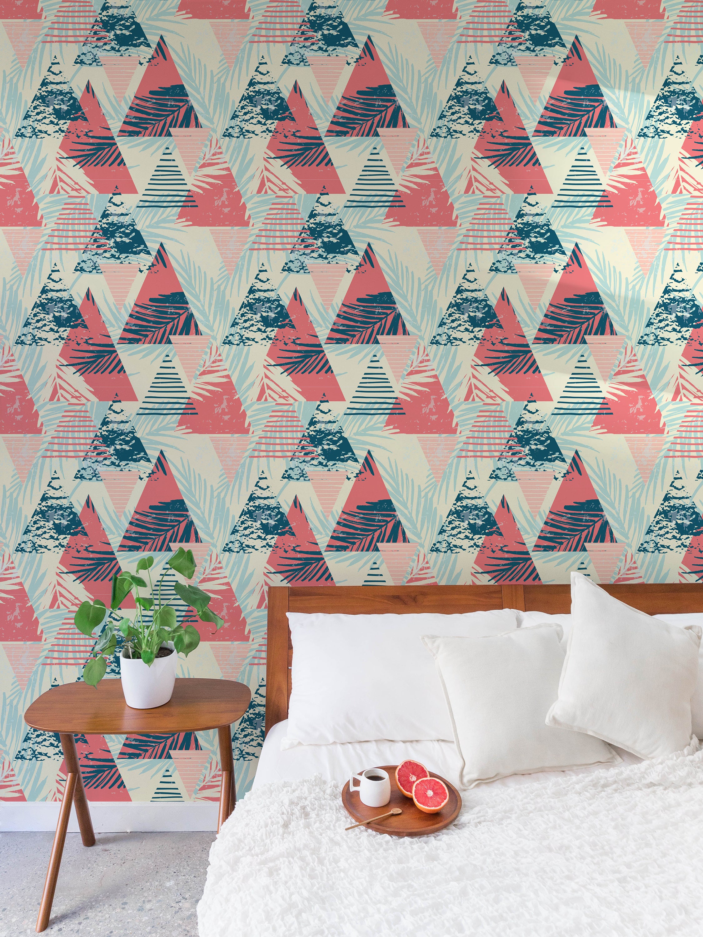 Temporary Wallpaper Removable Wall Decor Peel and Stick Etsy