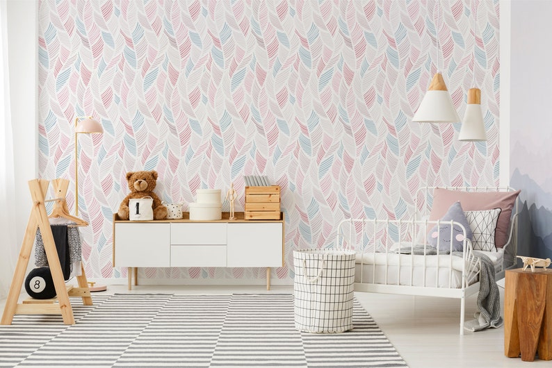 Boho Wallpaper Boho Wall Mural Boho Style Peel and Stick | Etsy