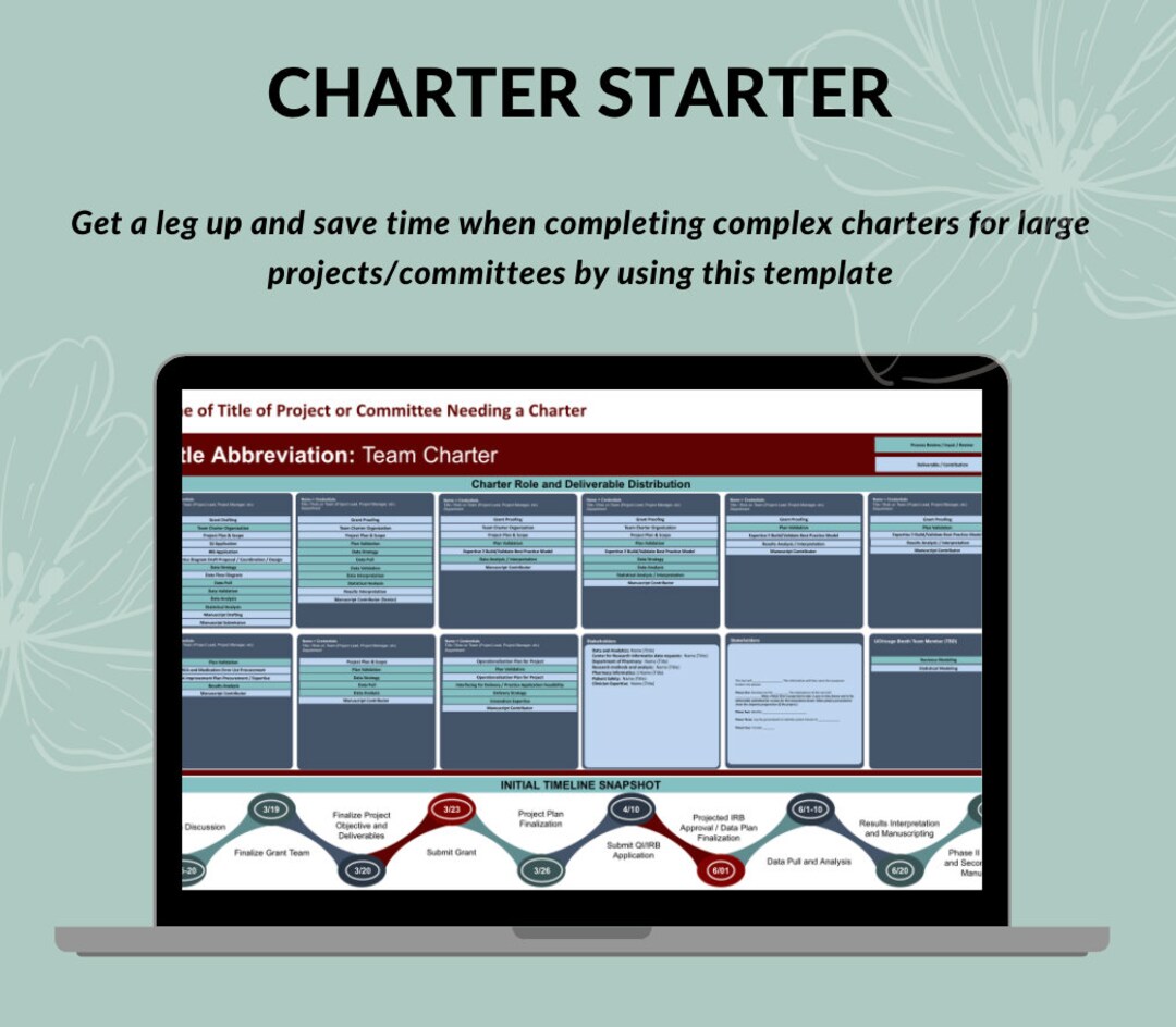 Charter Starter - Etsy