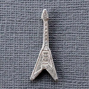 Flying V Guitar Pin