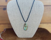 Green Blue Turquoise Pendant