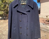 Vintage Navy Pea Coat