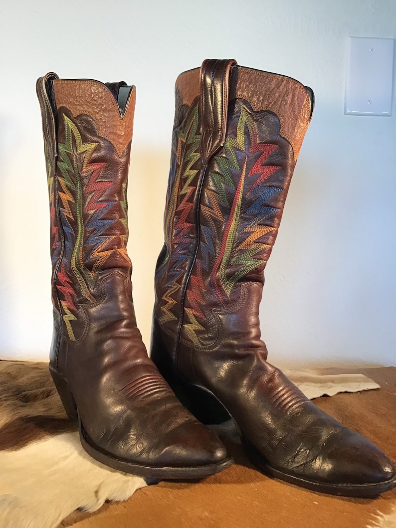 Paul Bond Cowboy Boots Etsy