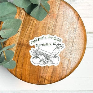 Jackson’s Produzieren Sticker